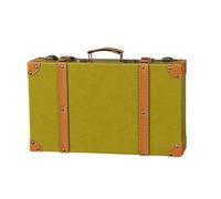 Psdndeww Étui de rangement en cuir style antique à la mode pour bijoux et petits objets avec motif décoratif