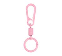 Psdndeww Fermoir Pivotant en Métal Polyvalent Clip De Suspension Porte-clés À Ressort Boucle Mousqueton Outil De Randonnée en Plein Air Accessoires 5 Pièces