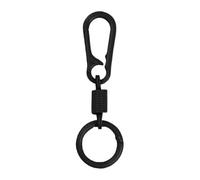 Psdndeww Fermoir Pivotant en Métal Polyvalent Clip De Suspension Porte-clés À Ressort Boucle Mousqueton Outil De Randonnée en Plein Air Accessoires 5 Pièces