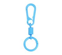 Psdndeww Fermoir Pivotant en Métal Polyvalent Clip De Suspension Porte-clés À Ressort Boucle Mousqueton Outil De Randonnée en Plein Air Accessoires 5 Pièces