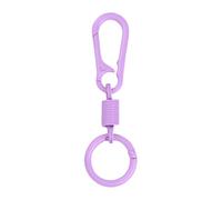 Psdndeww Fermoir Pivotant en Métal Polyvalent Clip De Suspension Porte-clés À Ressort Boucle Mousqueton Outil De Randonnée en Plein Air Accessoires 5 Pièces