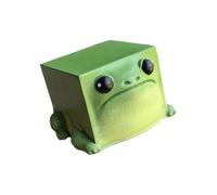 Psdndeww Figurine De Bloc Résine Grenouilles Fantaisistes Décor D'étagère Fabriqué À La Main pour Le Bureau Et La Maison Collection Créative pour Adultes Et Figurine Grenouilles Dessin