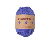 Psdndeww Fil à tricoter épais, tissu élastique, tissu pour t-shirt, spaghetti, pour sac à main, couverture, coussin, crochet