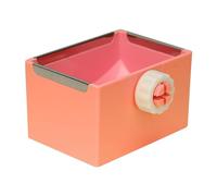 Psdndeww Gamelle d'alimentation pour petits animaux domestiques, lapins, mangeoires à suspendre, mangeoire à suspendre, distributeur d'eau pour hamster