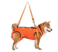 Psdndeww Harnais de distribution de poids réglable pour chien âgé avec doublure lavable pour une utilisation quotidienne handicapée Ceinture de flottabilité sans respiration