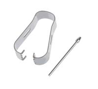Psdndeww Insert de stylo en forme de cône en métal avec clip pour téléphone portable pour les écrivains notables d'écriture stylo ordinateur portable et vêtements