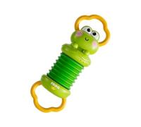Psdndeww Jouet accordéon Facile à Tenir pour bébés, Green | Poignées en boucle appariées et conception à tirer et à appuyer pour le jeu en intérieur et une utilisation