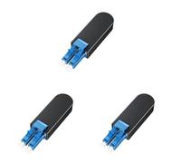 Psdndeww Loopback fibre faible perte efficace monomode 9/125 avec des performances stables pour l'application d'infrastructure 3 adaptateurs fibre optique