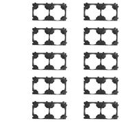 Psdndeww Lot de 10 piles au lithium 26650 avec cadre de support pour une efficacité spatiale - Propriétés d'amortisseur puissantes