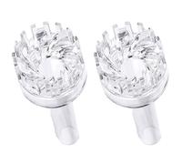 Psdndeww Lot de 2 écumeurs en acrylique pour enlever les pellicules d'huile pour l'entretien de la maison, du bureau, des aquariums