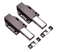 Psdndeww Lot de 2 loquets multifonctions à pousser pour ouvrir les armoires et tiroirs pour un usage quotidien élégant et bien rangé
