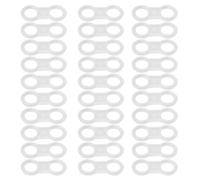Psdndeww Lot de 30 anneaux en silicone pour appâts 4 5 mm / 6 3 mm - Offre de protection - Crochets de support de pêche