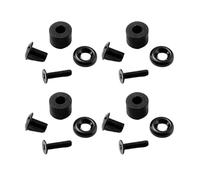 Psdndeww Lot de 4 vis pour courrier de ceinture - Vis avec machine à laver - Pour boîtier Kydex Hollster - Pièces d'outils à main fixes