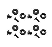 Psdndeww Lot de 4 vis pour courrier de ceinture - Vis avec machine à laver - Pour boîtier Kydex Hollster - Pièces d'outils à main fixes