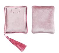 Psdndeww Mallette de rangement multifonctionnelle pour bijoux en peluche avec plusieurs compartiments pour les voyages