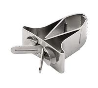 Psdndeww Mangeoire à légumes et fruits en métal pour perroquets, pinsons, calopsittes africaines, accessoires pour cage grise