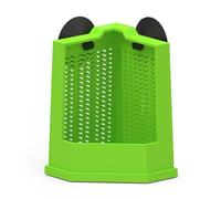 Psdndeww Mangeoire à reptiles peu encombrante avec ventouses puissantes - Nourriture d'angle pour terrarium monté au mur - Pour dragons barbus