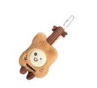 Psdndeww Miniature Violin Plushie Keychain Portable Musique Thèmes Sac Accessoire Amusant Sacs à Jouets Remplis Pendentif pour Étudiants Instrument de Musique Jouet en Peluche, Playful