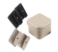 Psdndeww Organisateurs de bijoux adaptés aux voyages Collier Broche et Boucles d'oreilles Coffret de rangement Boîte à bijoux Parfait pour une utilisation en plein air pour les voyages