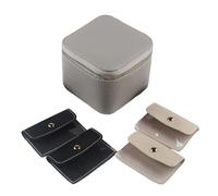 Psdndeww Organisateurs de bijoux adaptés aux voyages Collier Broche et Boucles d'oreilles Coffret de rangement Boîte à bijoux Parfait pour une utilisation en plein air pour les voyages