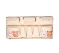 Psdndeww Organiseur de coffre de voiture à plusieurs couches en cuir, facile à transporter pour la famille, les affaires, les voyageurs