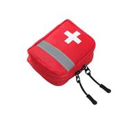 Psdndeww Petit Outil Pratique de Soins d ' Urgence avec Bordure réfléchissante et Compartiments organisés Outil de Voyage Essentiel pour Les Modes de Actifs Adventure Clinical Pack