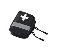 Psdndeww Petit Outil Pratique de Soins d ' Urgence avec Bordure réfléchissante et Compartiments organisés Outil de Voyage Essentiel pour Les Modes de Actifs Adventure Clinical Pack