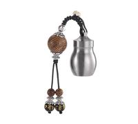 Psdndeww Petites pilules en alliage pilules bouteilles conteneur boîte étanche distributeur de médicaments sac plein air camping scellant pilules peuvent