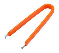 Psdndeww Pince de retrait de puce IC en forme de U pour extracteur de touches de clé Outil de retrait de remplacement de clavier mécanique Entretien