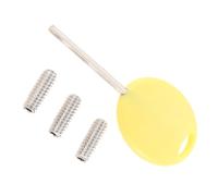 Psdndeww Planche de surf hexagonale pour longboards avec vis Accessoire aileron hexagonal et vis de rechange Accessoire de surf