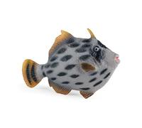Psdndeww Plastique Modèle de poisson mignon Figurines de poisson accrocheuses Artisanat de modèle de poisson pour aquarium Paysage Fournitures décoratives