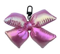 Psdndeww Porte-clés avec pendentif nœud papillon unique pour femmes filles sac sac à dos clavier en alliage de mode avec pendentif nœud papillon