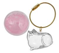 Psdndeww Porte-clés en forme de chaton pour ranger les poils perdus