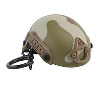 Psdndeww Porte-clés modèle de casque rapide - Petit décapsuleur portable - Breloque pour sac à dos - Accessoire pour fan de bière - Cadeau amusant pour homme