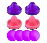 Psdndeww Poussoir et palettes de rechange pour table de jeu - Poussoir de hockey sur glace