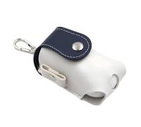 Psdndeww Sac à balles et accessoires avec crochet porte-clés léger et portable en cuir PU pour rangement de balles de golf pour un usage quotidien