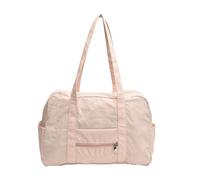 [Psdndeww] Sac à bandoulière pratique en nylon qui déplace le sac sous le bras avec un accès facile à la fermeture éclair avec un grand espace de rangement pour un usage personnel tendance, rose