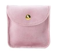 Psdndeww Sac de rangement élégant en flanelle pour bijoux contemporain, boîte de rangement pratique pour collectionneur de bijoux, comme décrit