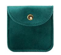 Psdndeww Sac de rangement élégant en flanelle pour bijoux contemporain, boîte de rangement pratique pour collectionneur de bijoux, comme décrit