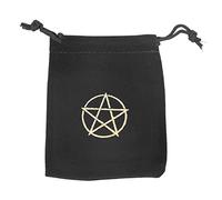 Psdndeww Sac de rangement pour cartes de tarot Oracle, petit cordon de serrage pour bonbons, bijoux, boucles d'oreilles, collier