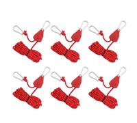 Psdndeww Sangle adaptée pour tente suspendue pour plantes de croissance Poulie Corde Clip à cliquet Suspension Installation rapide Poulies Crochet Camping Stop Boucle