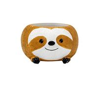 Psdndeww Statues et sculptures en résine - Sculpture d'animaux - Pots de fleurs pour intérieur et extérieur - Ornements de patio