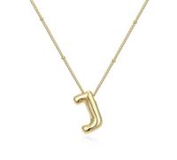 Psdndeww Style ballon collier lettre lisse chaîne en alliage réglable adapté aux femmes jeunes à la mode et à offrir