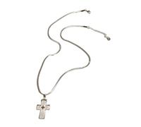 [Psdndeww] Style gothique punk croisé collier pendentif collier collier cadeau design chaîne réglable