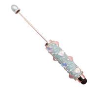 Psdndeww Stylo à bille avec pointe tactile pour écran tactile - Stylo à bille pour travailleurs de bureau, prise de notes, dessin, strass scintillants