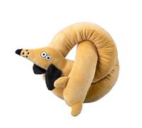 Psdndeww Teckel couineur étendu de 1 m avec tissu résistant à la mastication pour activités d'intérieur et d'entraînement Jouet d'exercice multifonction avec sons d'animaux