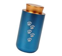Psdndeww Urne funéraire simple pour cendres - Boîte en métal pour cendres d'animaux de compagnie