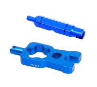 Psdndeww Valves de vélo multifonctions noyau vis ensemble de valves de distance noyaux outil pour un service efficace de pneus de vélo