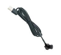 Psdndeww Webcam USB 2 MP avec sortie auditive claire - Caméra centrale oculaire - Reconnaissance automatique - Compatible avec plusieurs plateformes - Caméra USB à reconnaissance automatique