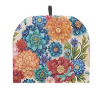 Psesaysky Grande housse isotherme et confortable à motif mandala pour théière, théière, bouilloire, légère et confortable, faite à la main, facile à nettoyer